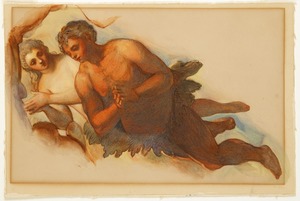 Study of Adam and Eve (from 'Paradise')