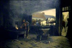 Shoeing Forge