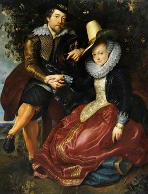 Peter Paul Rubens (1577–1640), and Isabella Brant (1591–1626), in the Honeysuckle Bower