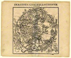 Imagines Constellationum Borealium (Northern Celestial Planisphere)