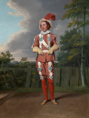 Thomas Collins as Slender in 'The Merry Wives of Windsor' by Shakespeare, Drury Lane, 1802