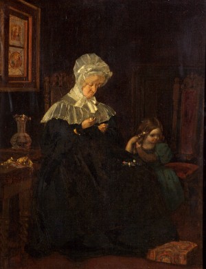 Charlotte Sargent (1755–1841), with Her Granddaughter Mary