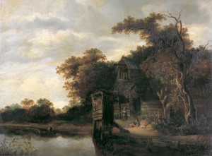 Cottage by a River