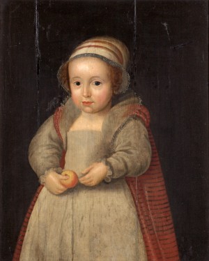 Little Child with Apple