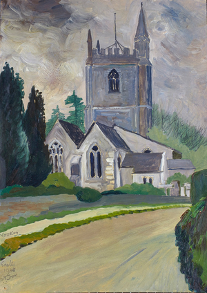Wookey Church, Easter 1936