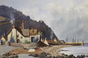 Minehead Harbour and North Hill