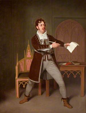 Charles Farley as Francisco in 'A Tale of Mystery' by Thomas Holcroft