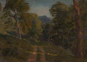 Wooded Landscape with Farm Track