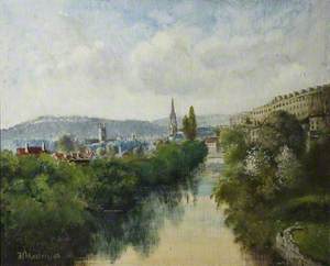 View of Bath from the River