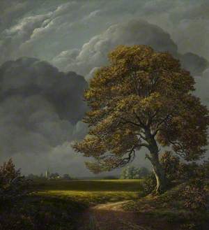 Landscape with Tree