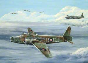 Wellington ‘R' for 'Robert’ on Daytime Raid