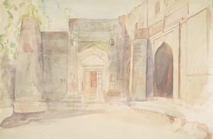 Egypt: Entrance with Courtyard