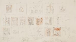 Study of Numbered Scenes (nos. 14–34)