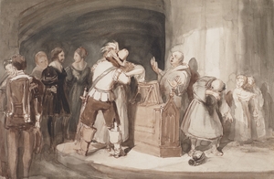 The Marriage of Katherina and Petruchio, from 'The Taming of the Shrew'