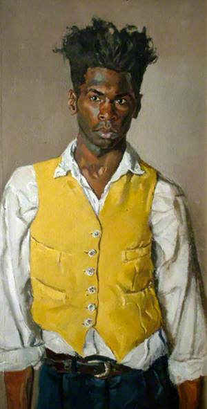 Self Portrait in a Yellow Waistcoat