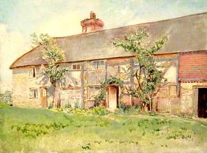 Exterior View of Cottages at Ockley, Surrey