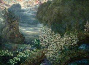 Landscape with Ship