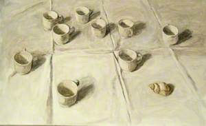 White Cups and Shell