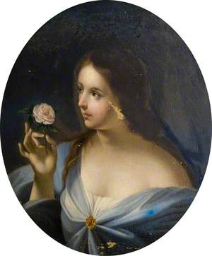 Girl with Rose