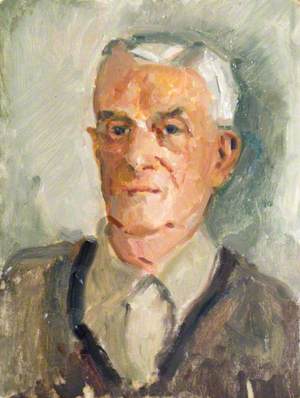 Head and Shoulders of an Elderly Man