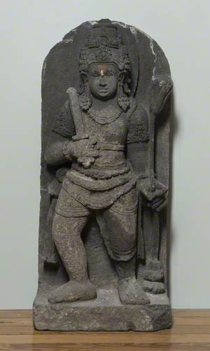 Asian Temple Guardian Figure (?)