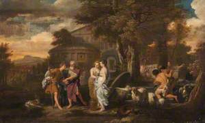 Jacob and Rachel at the Well of Haran