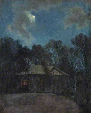 Lodge in Moonlight