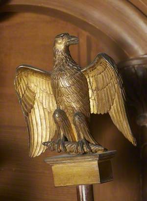 Carved Imperial Eagle Standard