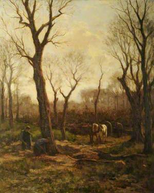 Woodcutters near The Hague