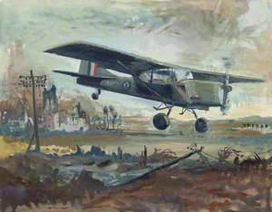 RAF Aeroplane in Flight