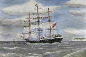 Composite Clipper Ship 'City of Adelaide', 1864, Crossing the Bar