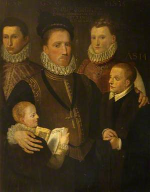 George, 5th Lord Seton, and Family