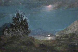 Tainish Loch, Moonlight, Tayvallich