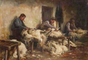 Highland Sheepshearers