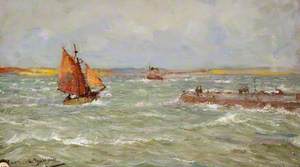 Stormy Weather, Largs, 1919