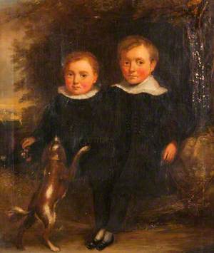 Two Children of the Clark Family