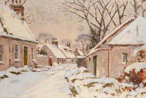 Symington, Ayrshire, Snow Scene