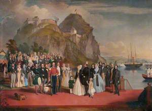 Landing of Queen Victoria at Dumbarton