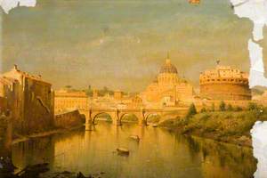 Rome, the Bridge of Sant'Angelo