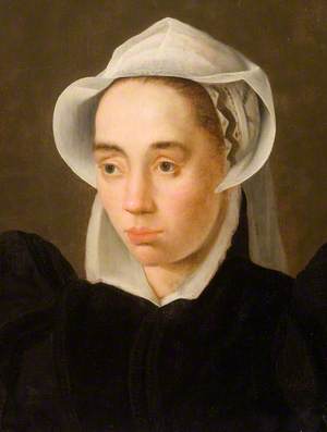 Woman in a White Cap