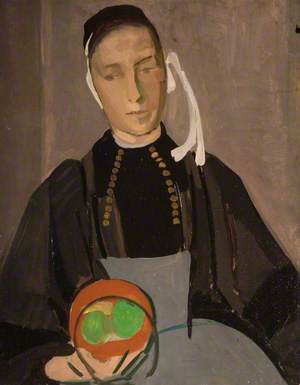 Breton Woman with Apples