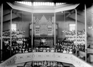 Wesleyan Chapel, Central Hall, Longton, c.1910