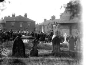 488. The Burial of Aaron Edwards Esq., at Dresden, July 12th 1909