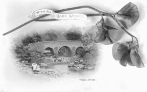 Wetton Bridge Greetings Card