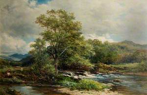 The Banks of the Brathay, Ambleside, Westmoreland