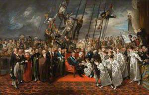 The Arrival of King Louis XVIII of France at Calais