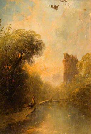 Landscape with a Ruined Castle