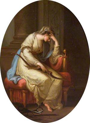 Penelope Weeping over the Bow of Ulysses