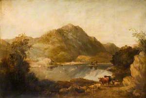 Landscape with Reflecting Lake