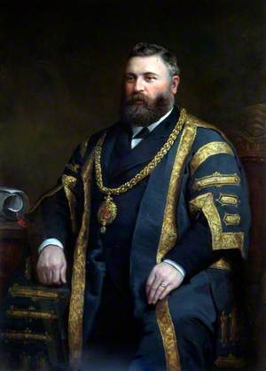 Alderman David Edgar Jones, Mayor of Cardiff (1885–1886)